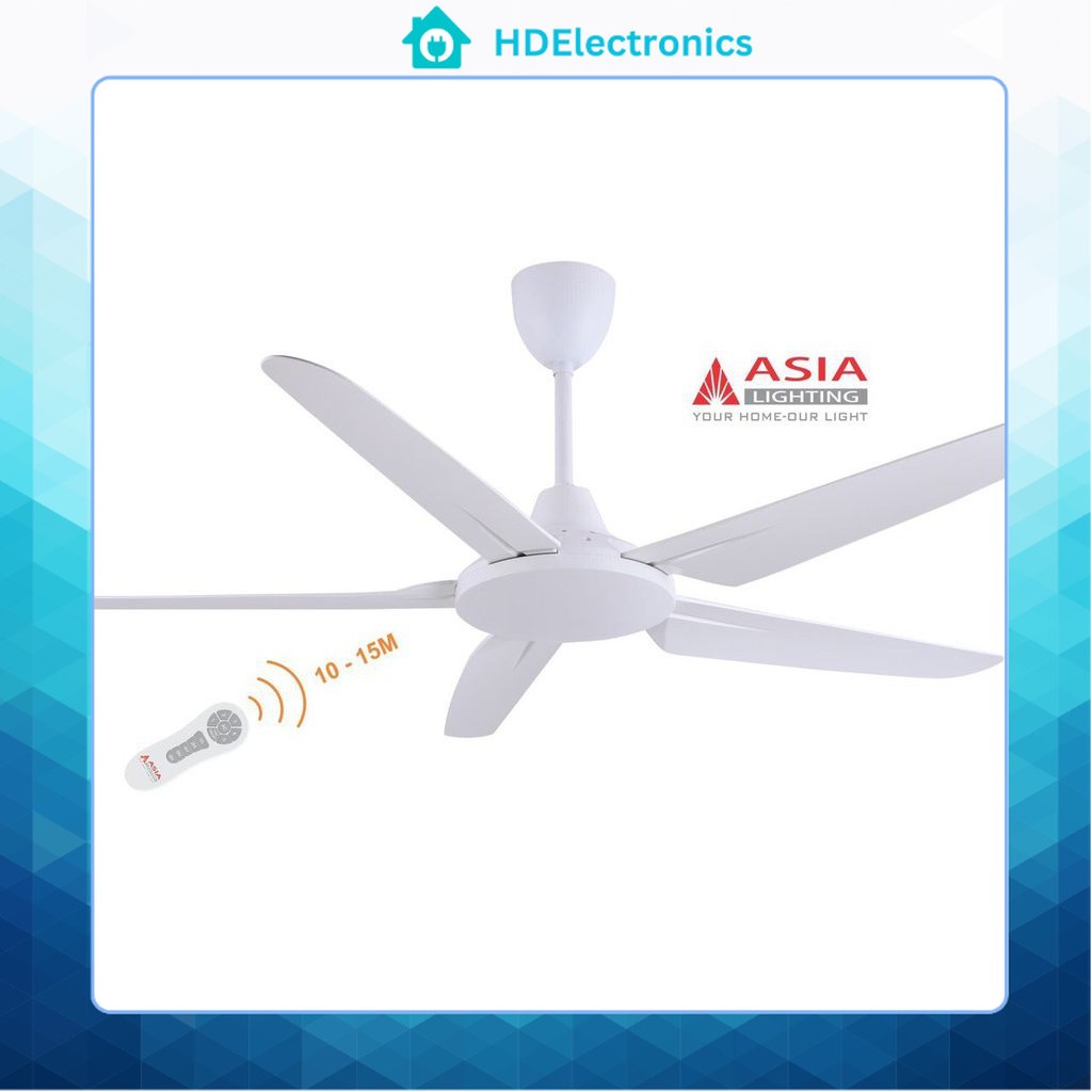 QUẠT TRẦN CÓ ĐIỀU KHIỂN QT05 ASIA LIGHTING