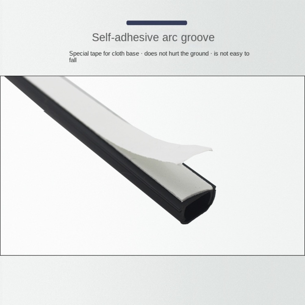 Self-adhesive Floor Cord Cover, Cable Cover, Anti-extrusion Durable  Extension Wiring Duct Protector, Square Power Cable Protector, Home Outdoor  - Temu United Arab Emirates