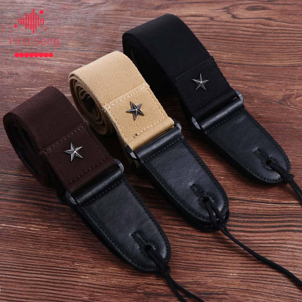 FIRST SONG Có túi đựng Miếng gảy đàn guitar Có thể điều chỉnh Ghi ta điện Guitar dân gian Acoustic Dây đeo Bass Hộp đựng miếng gảy Dây đeo đàn guitar Thắt lưng đàn guitar Dây đeo đầu Dây đeo vai đàn ghi ta