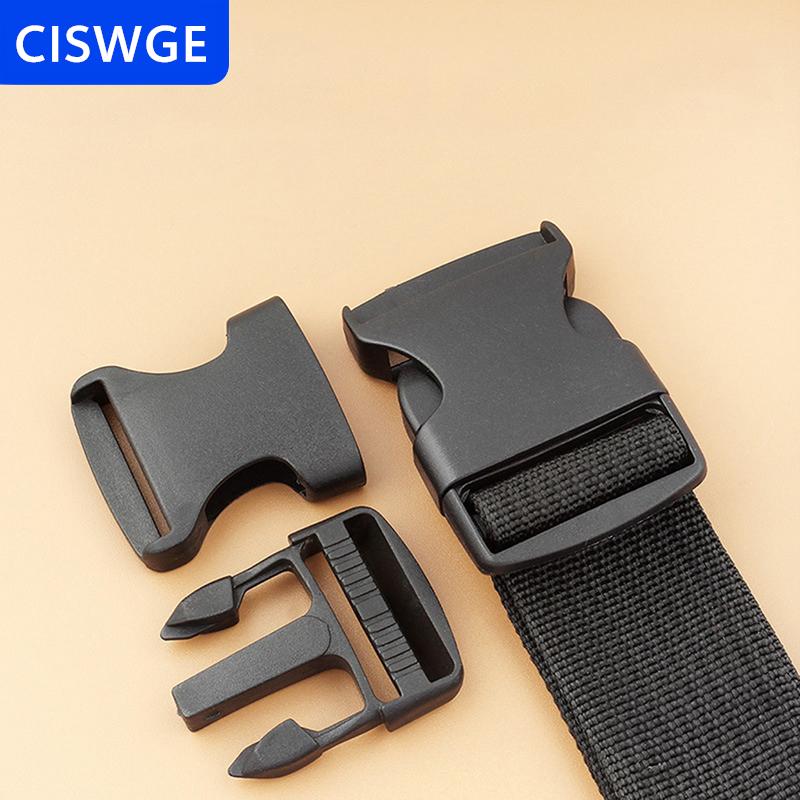 [COD] CISWGE  Khóa tháo dây đai 20mm 25mm 32mm 38mm 5mm cho túi thể thao ngoài trời Túi sinh viên phụ kiện khóa hành lý du lịch