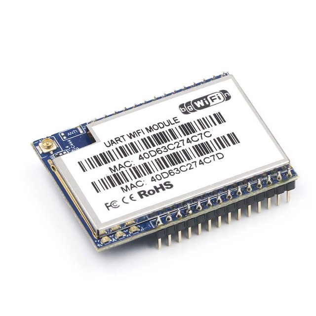Hlk-rm04 Rm04 Uart Serial Port To Ethernet Wifi Wireless Module With Adapter Board Development Kit Hlk-rm04 Startkit.