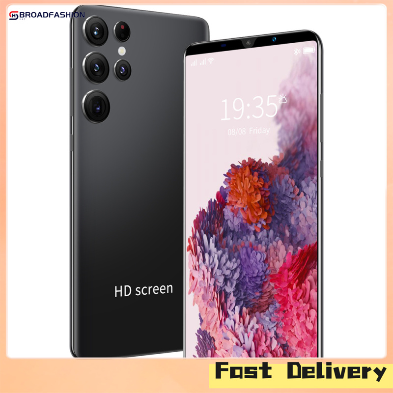 Broadfashion 5.5-inch S22+ Hd Smartphone 24mp+48mp Camera 4800mah Battery Smart Unlock Mobile Phone (8+128gb) ราคา 1,472 บาท*ส่งฟรี