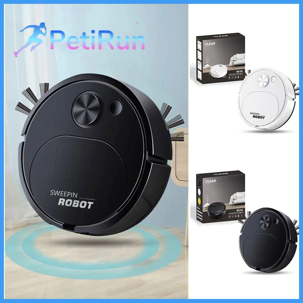 PETIRUN Thông minh Máy quét sàn không dây Mini Tự động Máy hút bụi  3 trong 1 Robot quét nhà Trang chủ