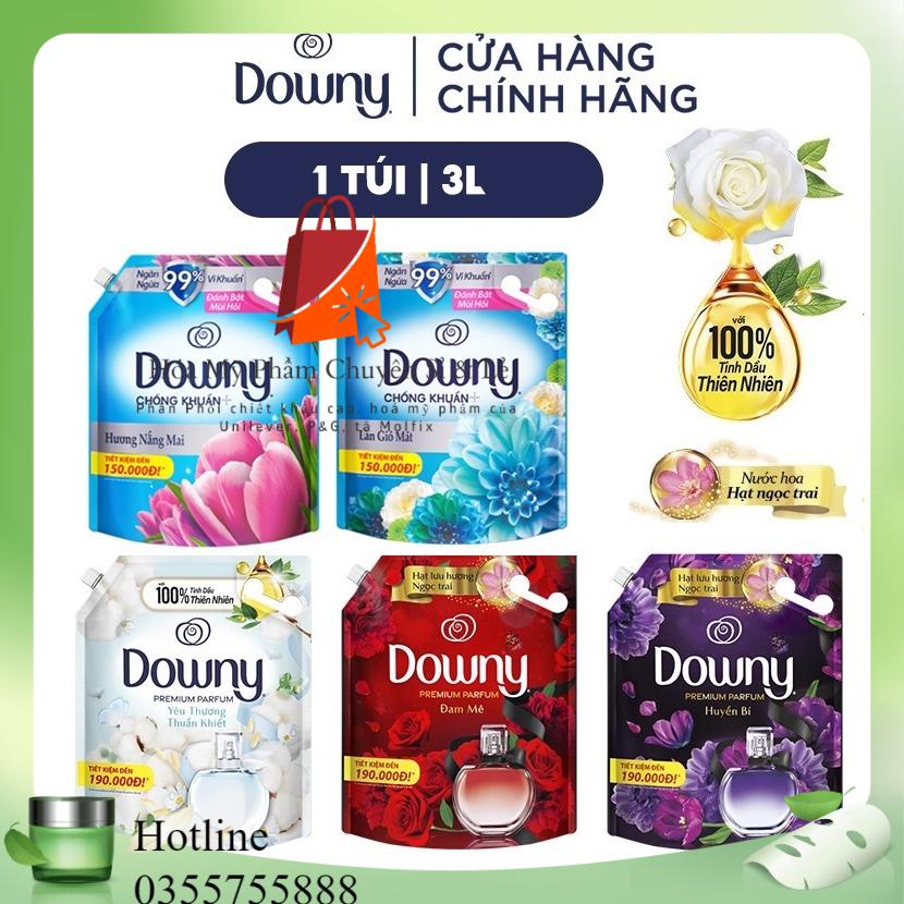 Nước xả vải Downy Hương Nước Hoa túi 3L