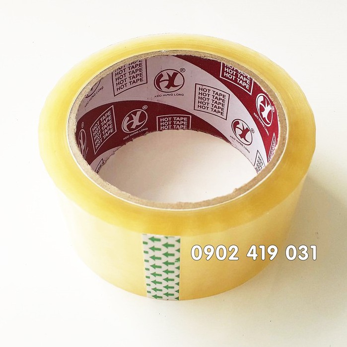 Băng keo trong 100yard - dán thùng...đóng gói hàng