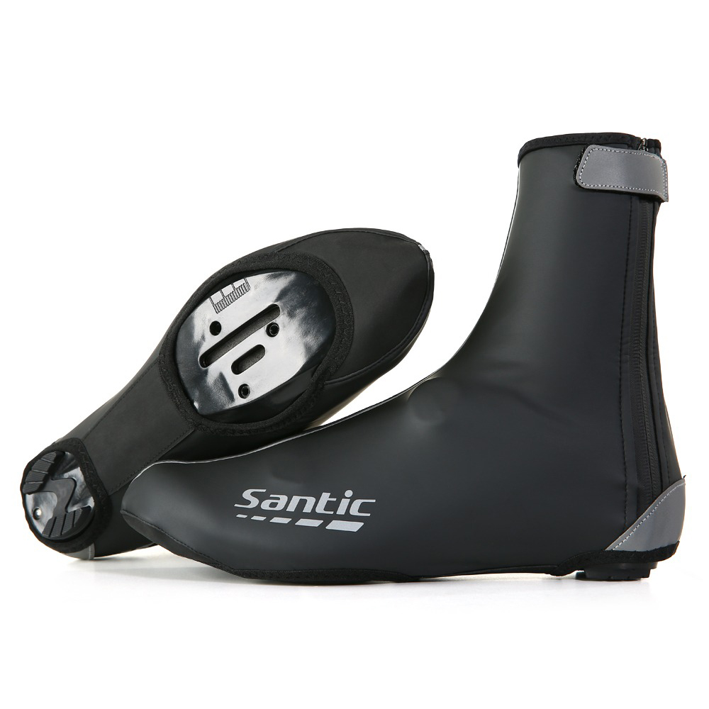 Santic Cycling Shoes Covers Winter Windproof Waterproof Thermal Dustproof