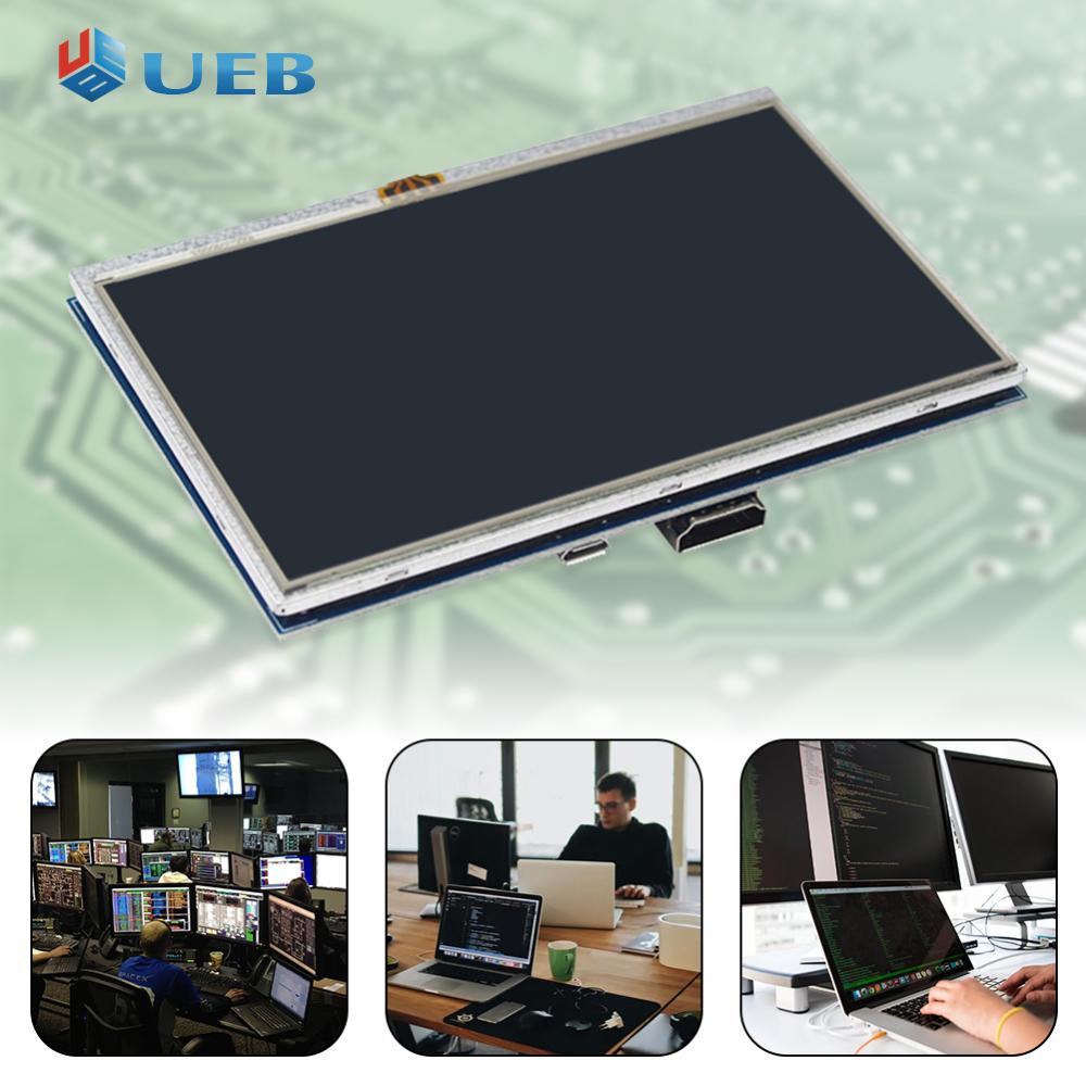 5 inch LCD Touch Screen HDMI-Compatible Display Kit for Raspberry Pi 4B/3B+ ราคา 1,178 บาท*ส่งฟรี