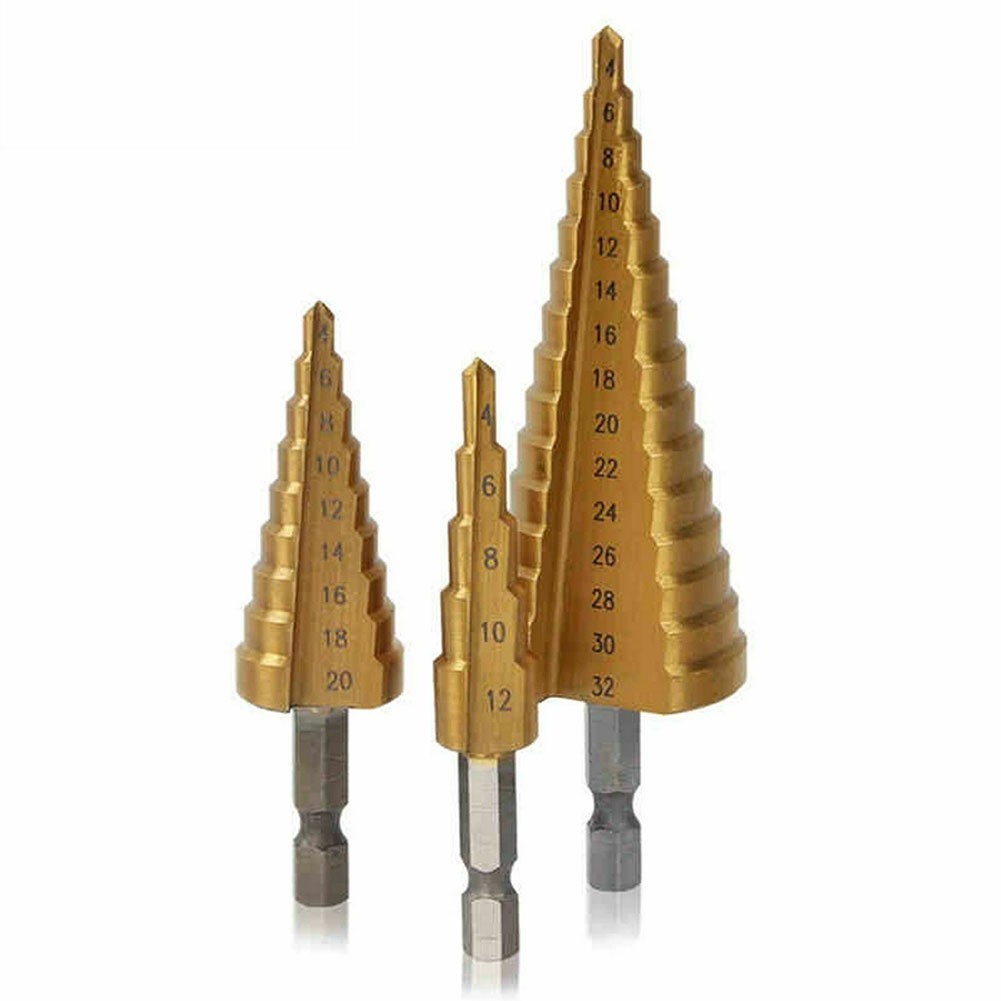 Hozzby cắt mũi Khoan Hình Nón khoan lỗ phủ titan hội thảo thực tế mới nóng 【hàng có sẵn】