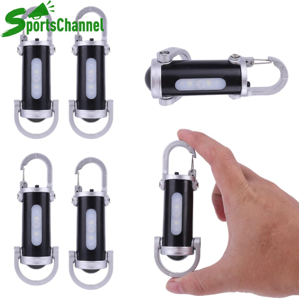 Đèn pin mini xách tay Móc Treo Chìa Khóa Loại C có thể sạc lại siêu nhẹ Đèn pin cắm trại cho cắm trại đi bộ đường dài