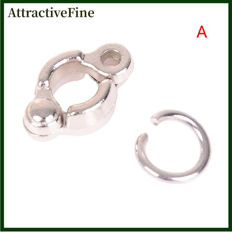 AttractiveFine 2 chiếc vòng dây xích huấn luyện chim thú cưng kẹp phụ kiện bay cho vẹt vòng chân chim bồ câu - 4
