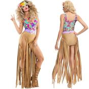 Hippie Tassels Costume for Women - Feelin' Groovy
