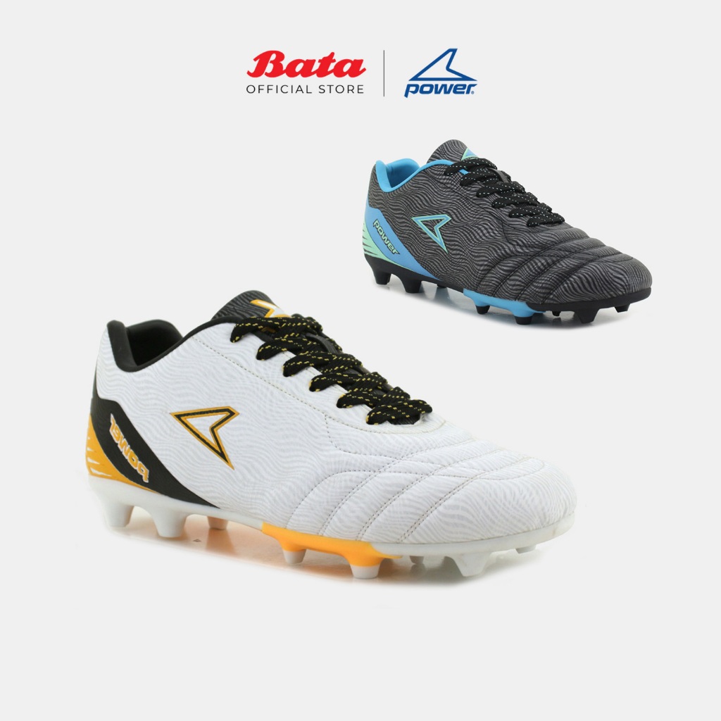 [Online Exclusive] POWER Bowden Men White /Black Soccer 8421022/8426022 Kasut Sukan Lelaki