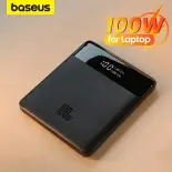 Baseus Blade 20000mAh 100W Laptop Power Bank Cổng kép Sạc nhanh Mỏng cầm tay Đa tương thích Powerbank