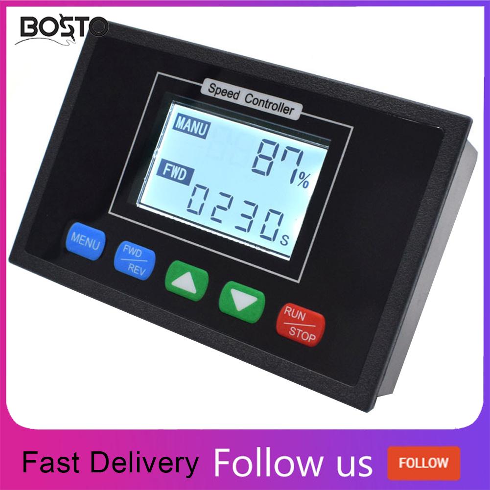 BOSTO Bộ điều chỉnh động cơ DC Bộ điều khiển tốc độ động cơ tích hợp đa chức năng DC10-55V