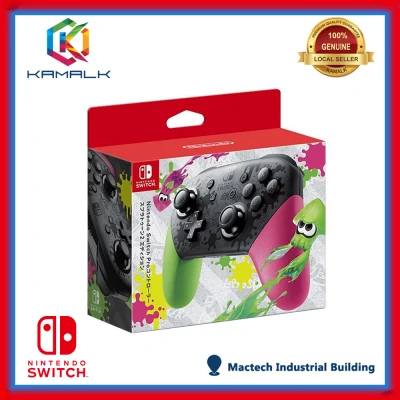 Nintendo Switch Pro Controller Splatoon 2 Edition + 1 Week Warranty