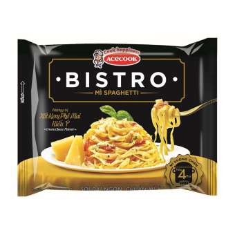Mì spaghetti Bistro sốt kem phô mai gói 100g