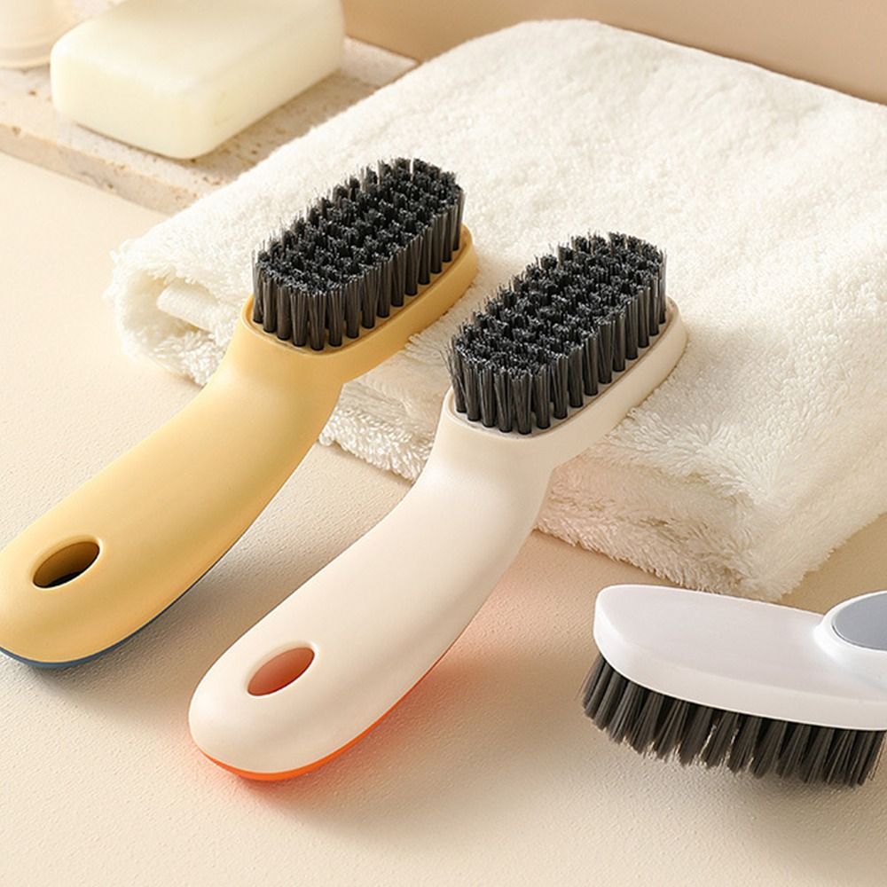 MILCD Tay cầm dài Bàn chải làm sạch Đa năng Bền Bàn chải lông mềm Vệ sinh gia đình Bàn chải đánh giày Phòng tắm nhà bếp