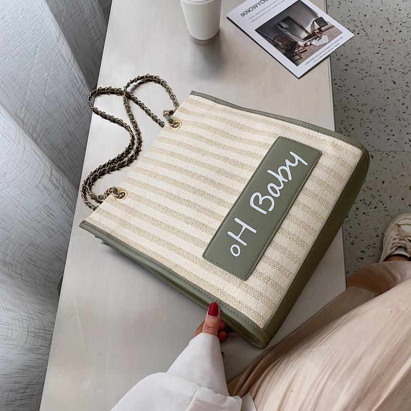 Autumn Womens Bag 2019 New Style Shoulder Bag Female Large Bag INS South Korea Fashion Chain Handbag Students Versatile Fashion