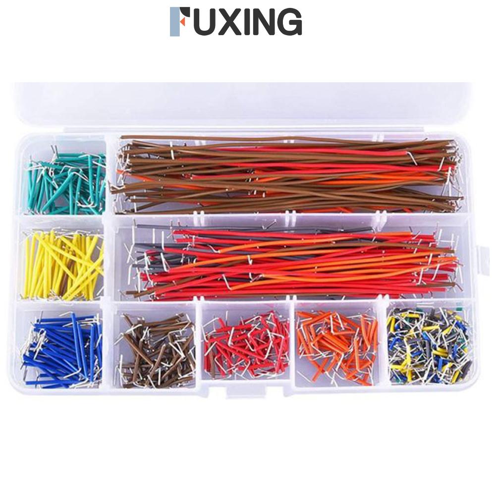 FUXING Complete 840 Piece For Jumper Wires Kit with Flexible Breadboard Accessory ราคา 128 บาท*ส่งฟรี