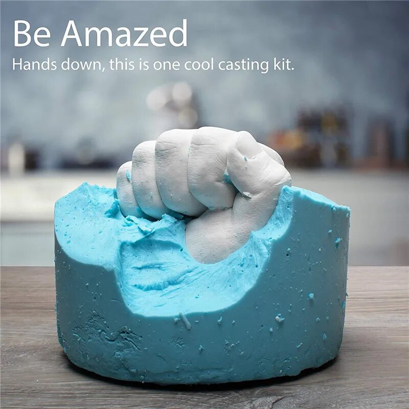 3D Hand Foot Print Mold, DIY Statue Molding, Baby Handprint