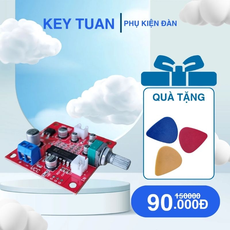 Mạch Echo tạo tiếng vang cho Micro - Nhạc cụ dễ dàng lắp ráp