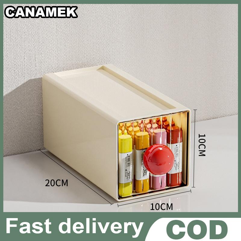 CANAMEK Ngăn kéo máy tính để bàn Tổ Chức hộp lưu trữ văn phòng nhiều tầng bàn tổ chức cho văn phòng phẩm chống bụi giữ tập tin cho sinh viên