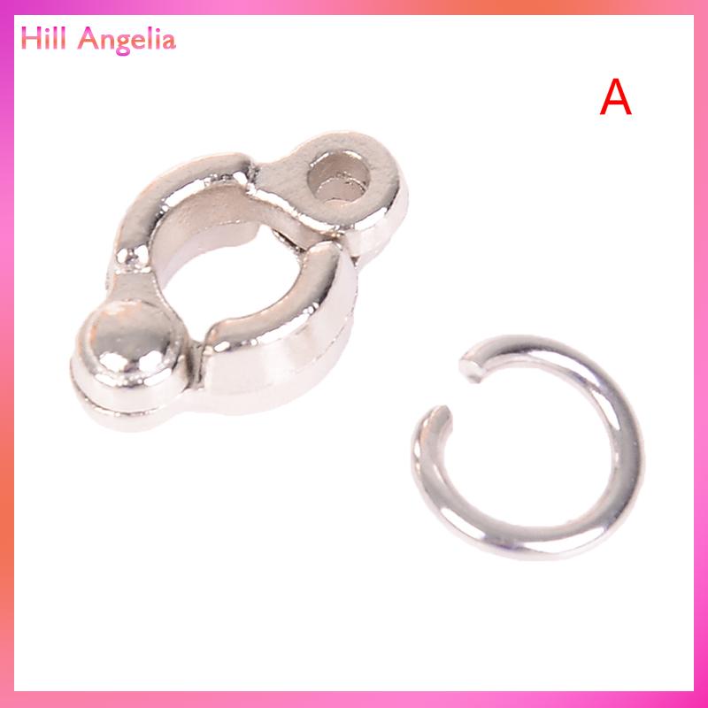[Hill Angelia] 2 chiếc vòng dây xích huấn luyện chim thú cưng kẹp phụ kiện bay cho vẹt vòng chân chim bồ câu - 7
