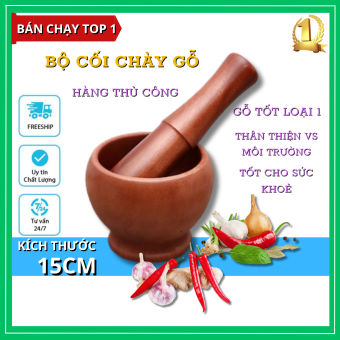 BỘ CỐI CHÀY GỖ CAO CẤP CHO CĂN BẾP THÊM TIỆN LỢI BỘ CỐI ĐÂM TIÊU