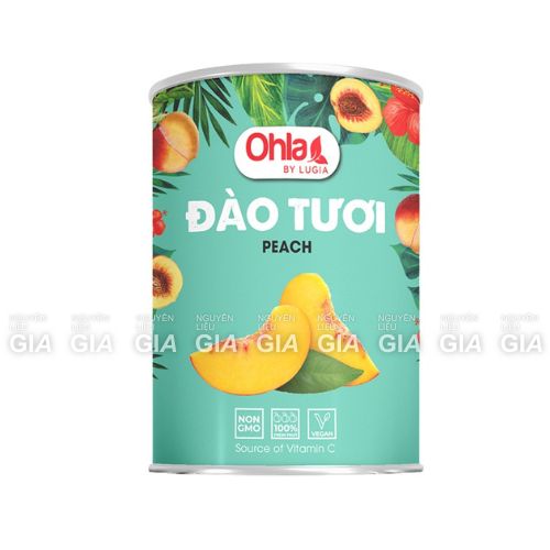 Trái cây đóng lon Ohla 950g - ĐÀO TƯƠI