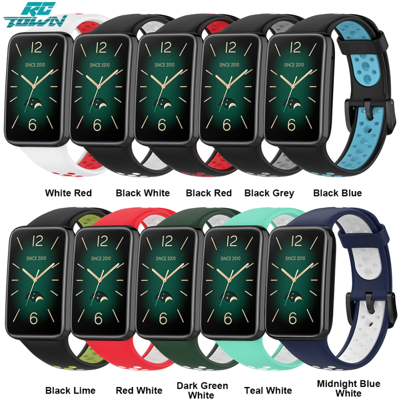 Waterproof Watch Strap Soft Silicone Replacement Wristband Compatible For Mi Band 7 Pro Bracelet Accessories ราคา 55 บาท*ส่งฟรี