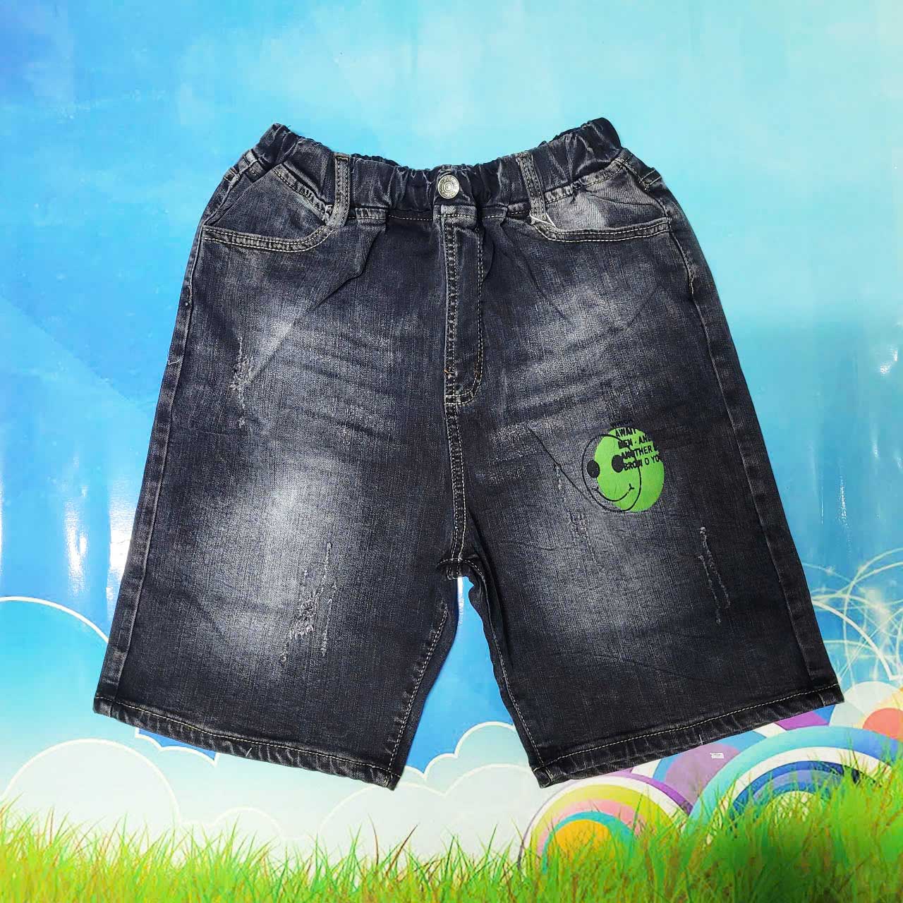 Quần short jean bé 40kg đến 61kg, quần ngố jean thun NHIỀU MẪU, size 18 đén size 23 - NH BIG SIZE SHOP