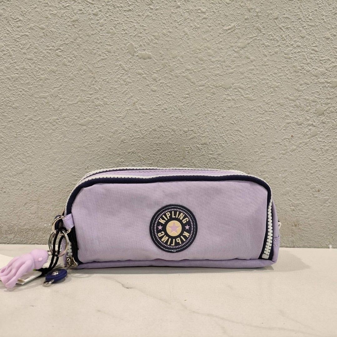 Belgium NEW Kipling Monkey Bag Multi-layer Pencil Case Lightweight Clutch Waterproof Cosmetic Bag Wo