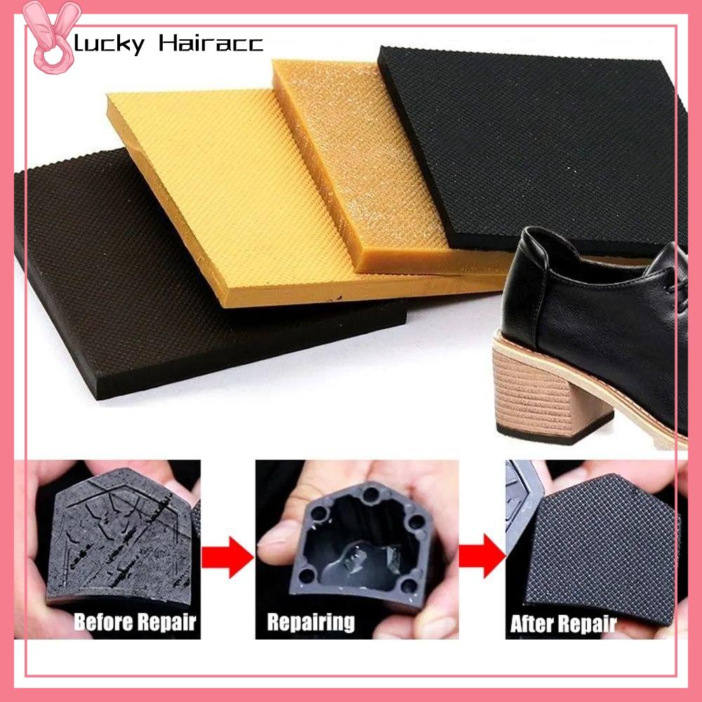 LUCKY HAIRACC Vật liệu sửa chữa Sửa giày Đế tự làm Chống trượt Miếng dán chống trượt đế Bền Im lặng Bảo vệ đế cao su Xăng đan cao gót