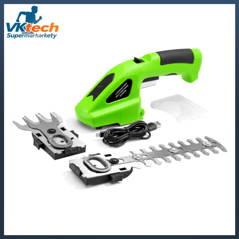 2 ใน 1 เครื่องใช้ไฟฟ้าของครัวเรือน 36 V กำจัดวัชพืชตัดแต่งเครื่องตัดหญ้าแบบพกพาเครื่องมือตัดแต่งแบบพกพาได้แบบชาร์จไฟได้สำหรับดอกไม้/สวน/การตัดแต่งกิ่ง ราคา 476 บาท*ส่งฟรี