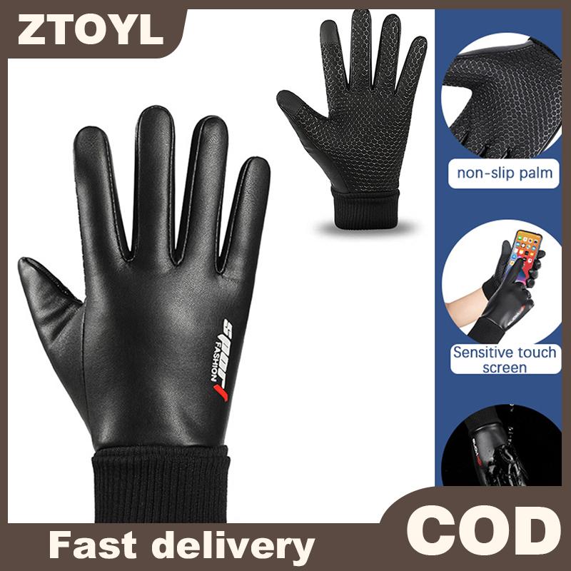 ZTOYL Găng tay nam đi xe đạp mùa đông hai nửa ngón tay nhung ấm chống trượt Nam không thấm nước thể thao màn hình cảm ứng đi bộ đường dài găng tay câu cá Giá 69,874 Đồng*Miễn phí vận chuyển