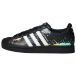 Adidas Originals Superstar 2 Skateboard Shoes Unisex Black-LA3775