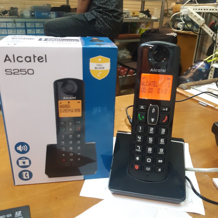CORDLESPHONE / WIRELLES PHONE ALCATEL S 250 - / TELEPON ALCATEL S 250 -Shelishop13 Harga  657,000 Ringgit*Penghantaran Percuma
