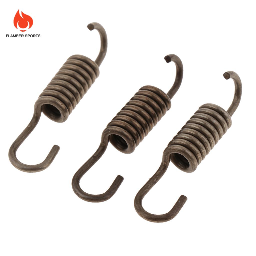 Flameer 3 miếng phổ 47 49cc ATV phanh xe máy chân côn trở lại lò xo