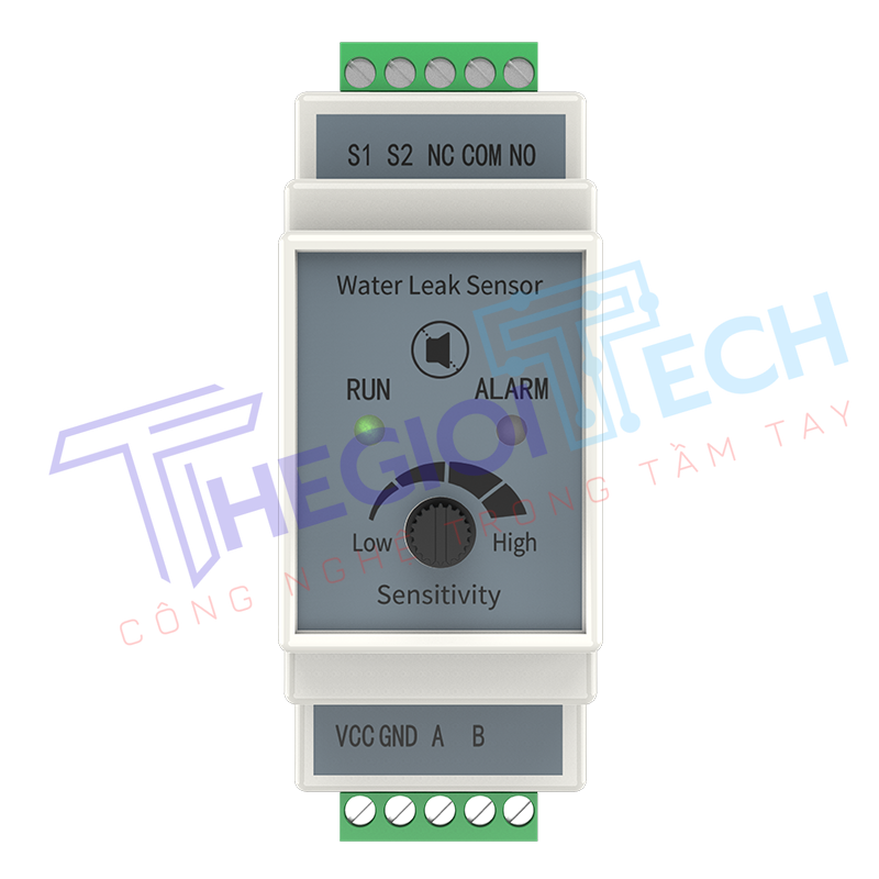 Cảm Biến Ngập Nước Vỏ Gắn Ray ZTSIOT – Phát Hiện Nhanh & Chính Xác, Tích Hợp RS485 + Relay
