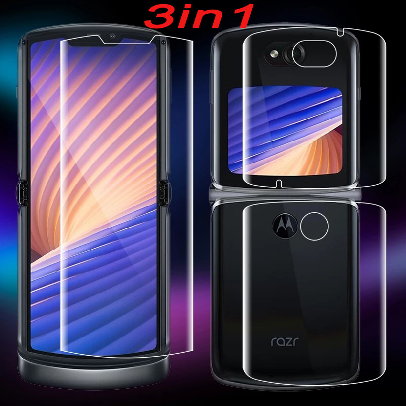 [M1708] cho Motorola RAZR 5g 2019 2020 XT2000-1 razr2 2 thủy lực Hydrogel màng bảo vệ miếng bảo vệ m