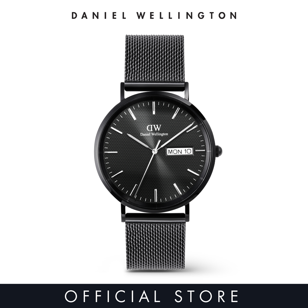 Daniel Wellington Classic Day Display 40mm Onyx Black - Men Watch stainless steel watch DW Official Authentic Original - นาฬิกา ผู้ชาย ราคา 8,539 บาท*ส่งฟรี