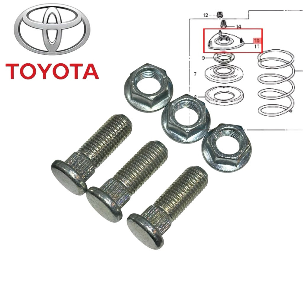 BAUT BAUD SUPPORT SHOCKBREAKER DEPAN TOYOTA AVANZA OLD RUSH TERIOS CAILA ALL NEW AVANZA VELOZ UNTUK SEMUA JENIS TOYOTA Harga  11,700 Ringgit*Penghantaran Percuma
