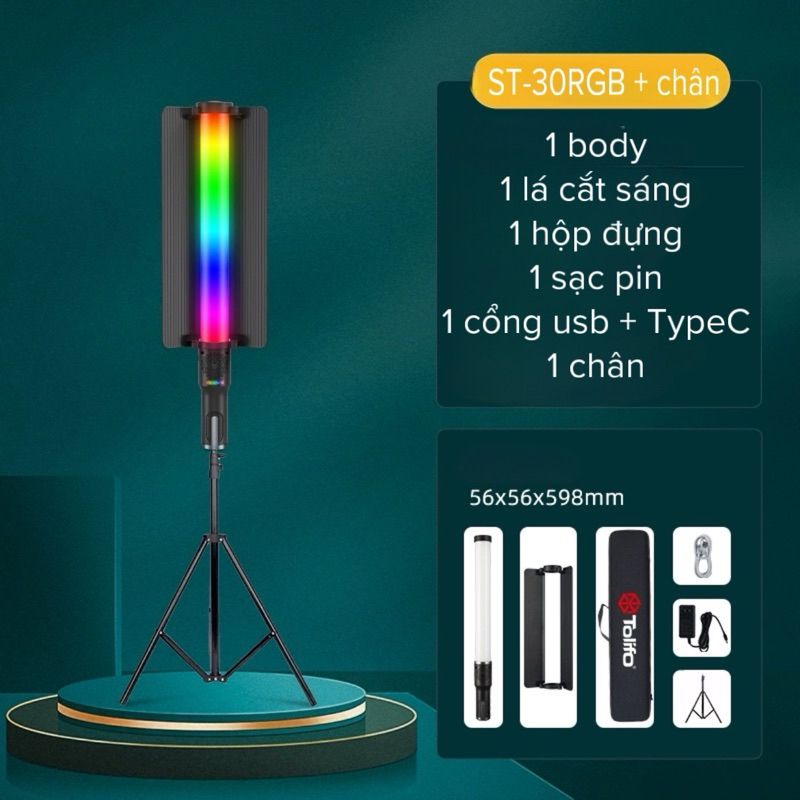 Đèn Led Tolifo ST-60W RGB ( Đèn Led Tolifo ST-30W RGB)