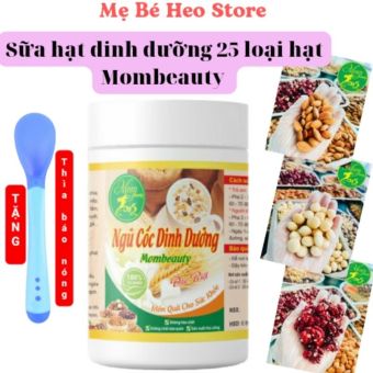 Sữa Hạt Dinh Dưỡng - Ngũ Cốc Dinh Dưỡng Cao Cấp Mombeauty từ 25 Loại Hạt Đặc Biệt - 500gr