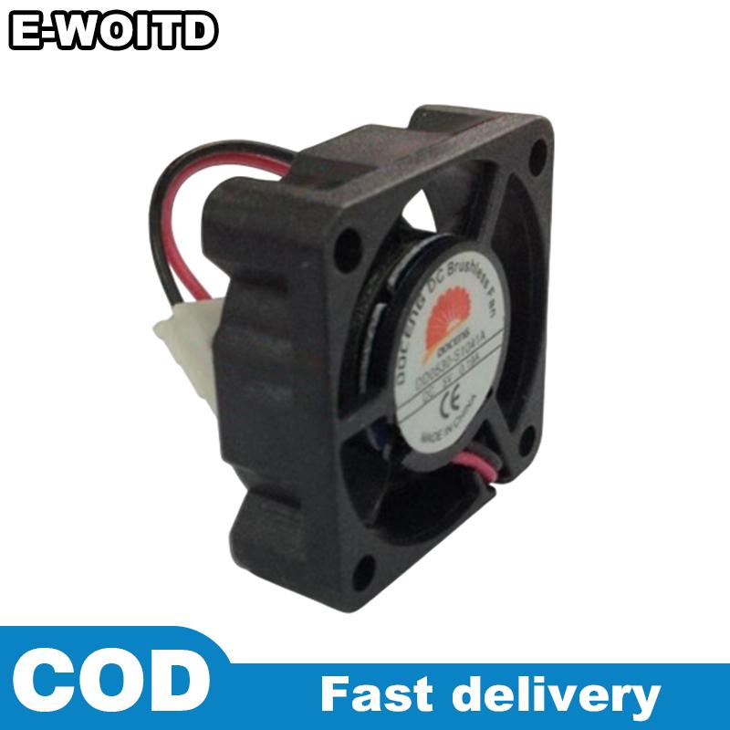 E-WOITD พัดลมระบายความร้อน3010 Micro 30mm x 30mm, DC 5V ฮาร์ดดิสก์บันทึกการกระจายความร้อนพัดลมความเร็วสูง ราคา 90 บาท*ส่งฟรี