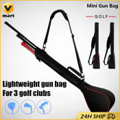 Foldable Golf Club Bag with Adjustable Strap, Water Resistant