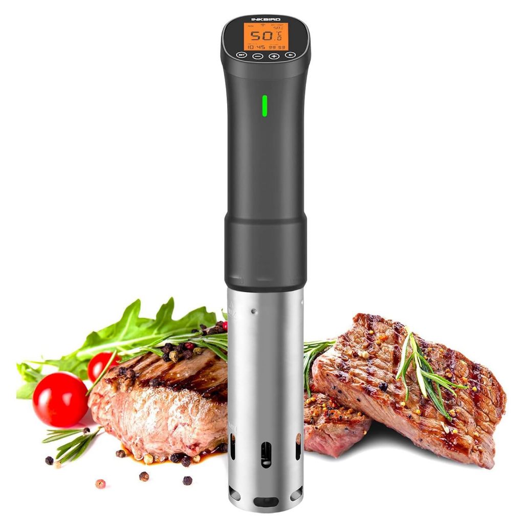 Stainless Steel Sous Vide Cooker - Waterproof, Digital Lcd