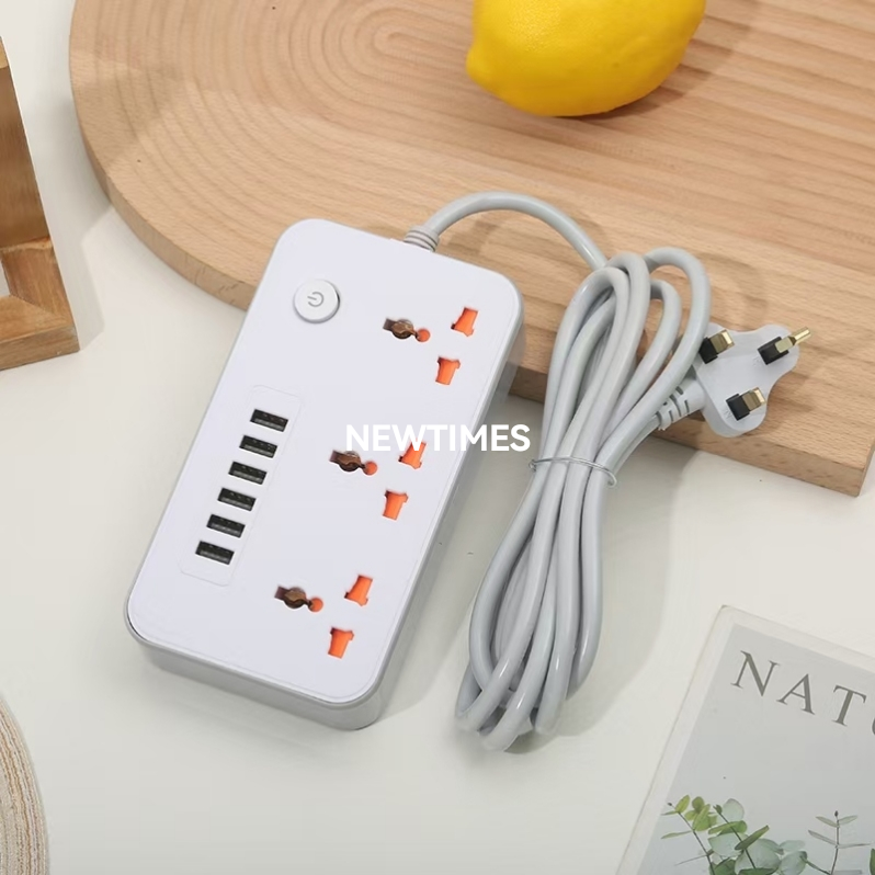 HOT d3b8w6 - 6USB Socket Foreign Trade USB Socket Socket Gift Socket Multi-Bit Band USB Socket British socket