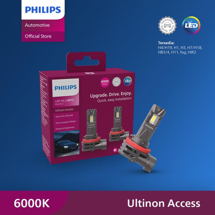 LED ULTINON ACCESS U2500 (6000K) H11 - 11362U2500. Harga 1,196,000 rupiah*Gratis Ongkir