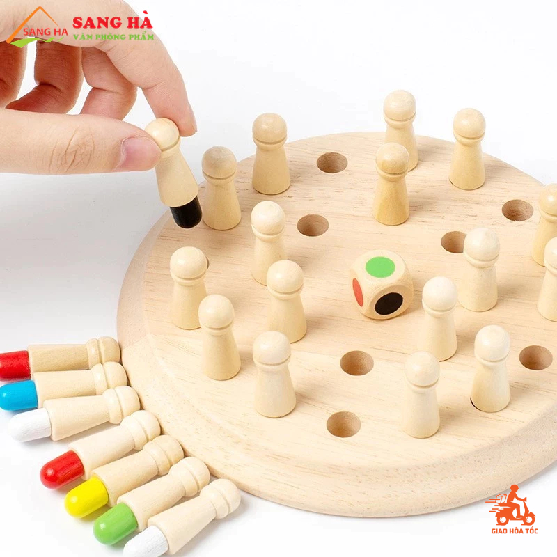 Cờ luyện trí nhớ - cờ luyện trí tuệ và tư duy màu sắc cho bé